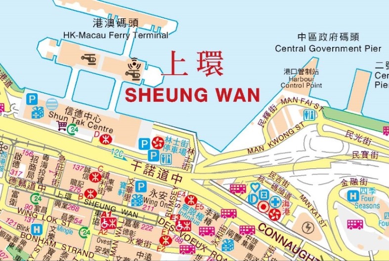 海港政府大樓位置圖