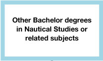 Other Bachelor degrees in Nautical Studies or related subjects