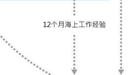 12个月海上工作经验