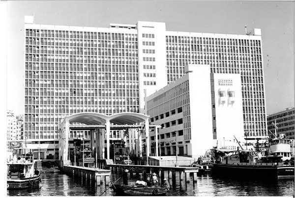 圖一：廣東道政府船塢，約1971年