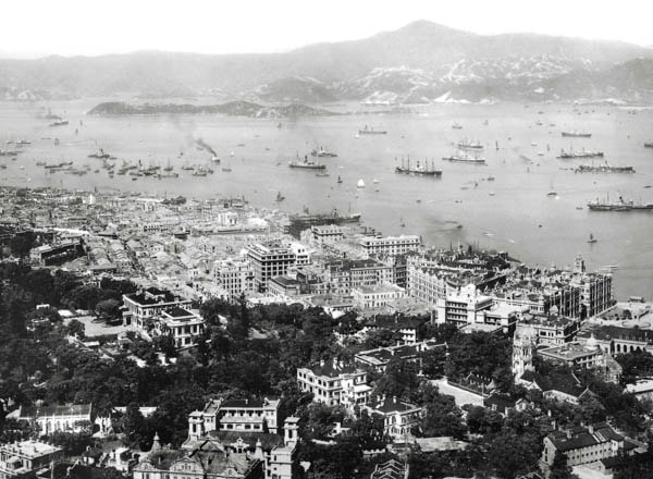 图3：1930年的香港港口