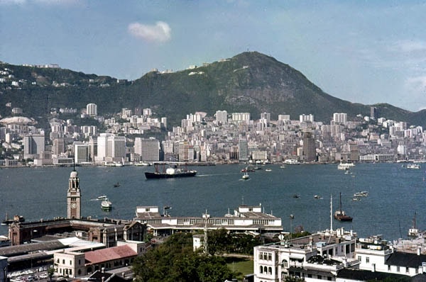 Plate 3: Victoria Harbour viewed from Kowloon, 1965